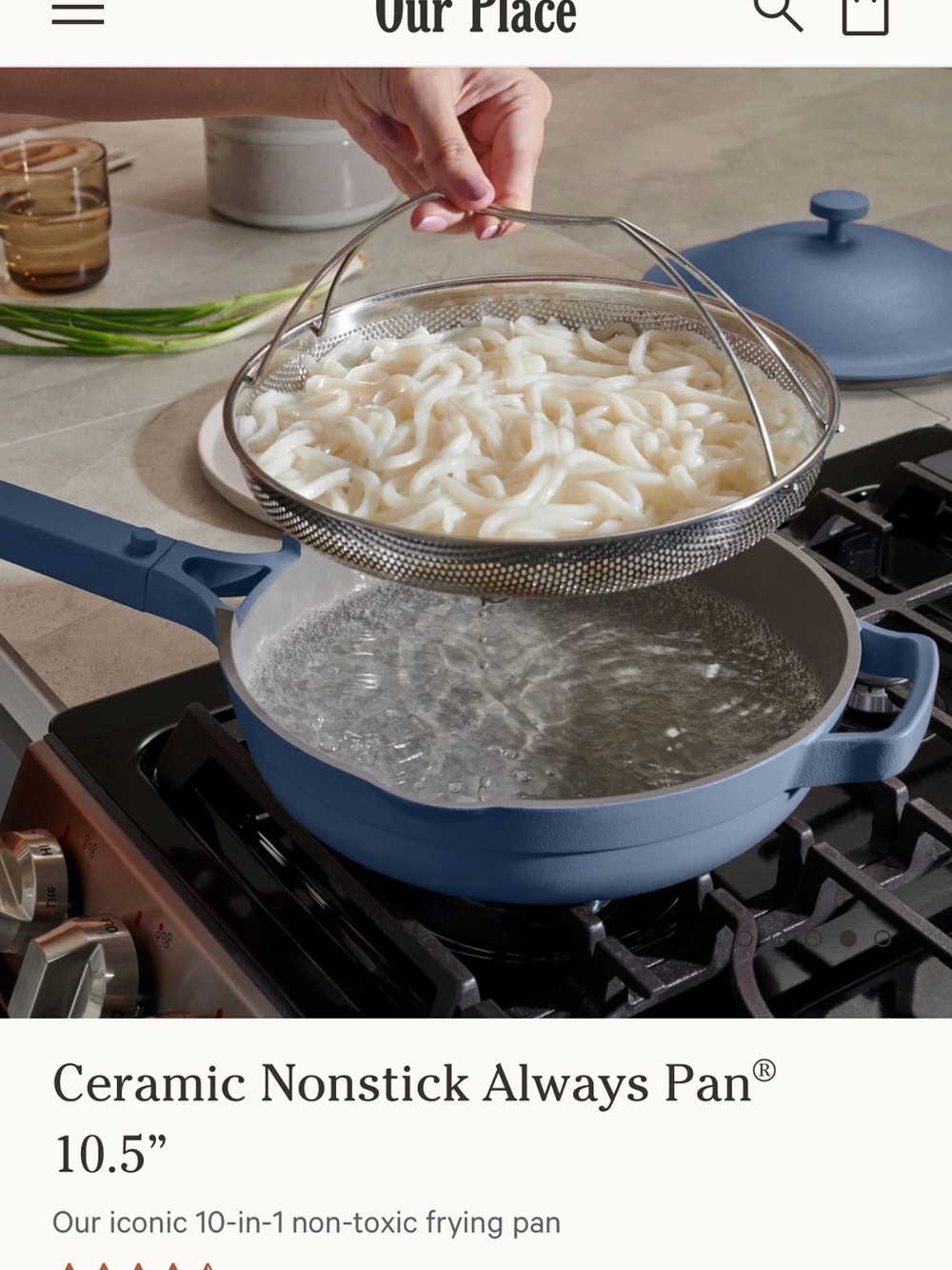Our Place Ceramic Nonstick Always Pan® 10.5 - Picture 3 of 7